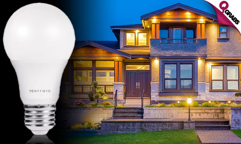 Marrath Dusk to Dawn LED Bulb with Light Sensor!